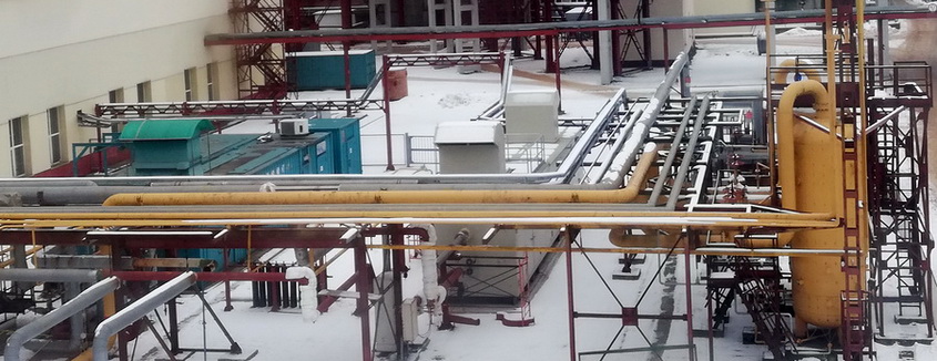 Site of gas treatment system